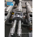 Bimetallic parallel twin screw for PVC extruder(WPC)